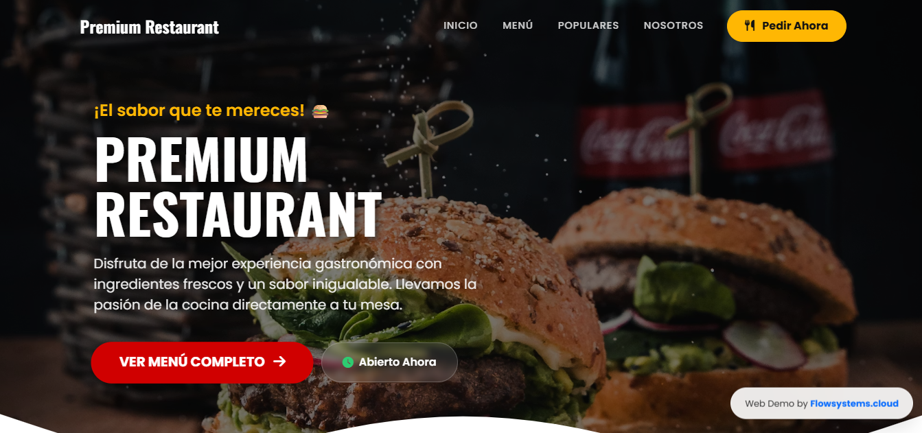 Sistema pedidos restaurante