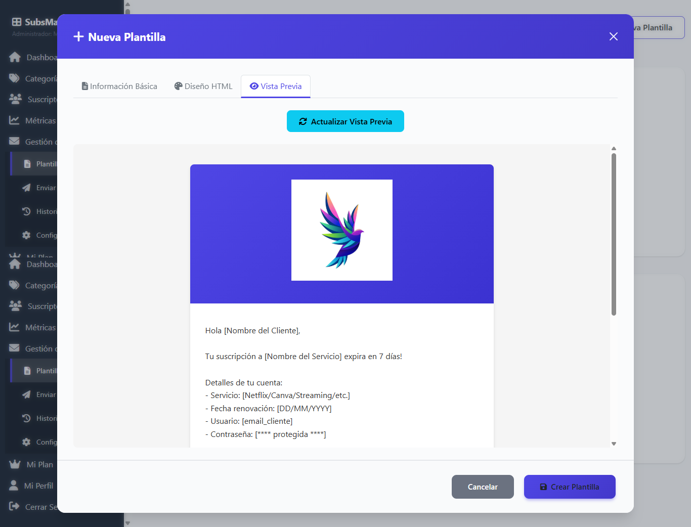 sistema de gestión de suscripciones sistema de gestión de suscripciones