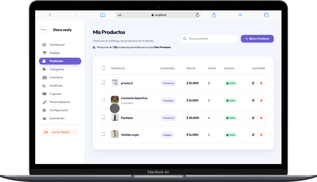 lanza tu propia plataforma saas de tiendas online